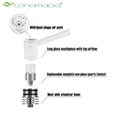 Longmada Motar Quartz Bowl Wax Atomizer