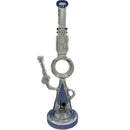 17.1" LOOKAH Conical Megacomplex Glass Waterpipe