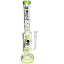19.9" LOOKAH Glass Monster Triple Chamber Pipe