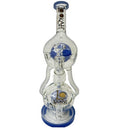 Lookah 12" Dual Chamber Double Ball Perc Water Pipe