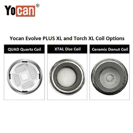 Yocan Evolve Plus XL Replacement Coil Options