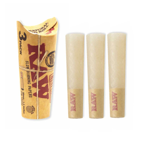 RAW Mini Cones - 30mm (1.2 inch) - 3 Pack