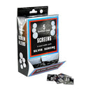 Stainless Steel Screens - 100 Wallet Packs of 5 Screens Each