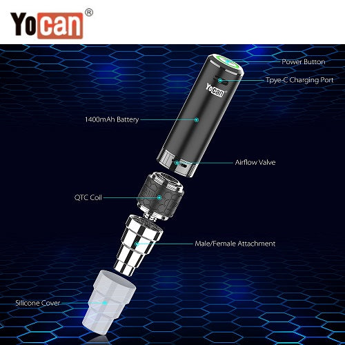 Yocan Rex Portable eNail Wax Vaporizer