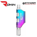 Rokin Stinger Electronic Dab Straw Metallic Rainbow US Vape Supply