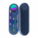 Dab And Wax Metal Tool Kit With Silicone Container