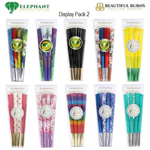 Elephant Brands Cone Display