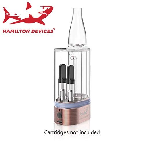 Hamilton Devices Dual Cartridge and Concentrate Bubbler US Vape Supply