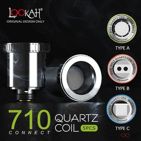 Lookah 710 Quartz Coils