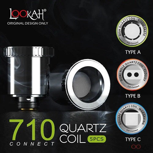 Lookah 710 Quartz Coils