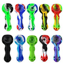 4 Inch Silicone Spoon with Glass Bowl Yocan Wholesale US Vape Supply