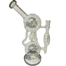 Lookah 12" Dual Chamber Double Ball Perc Water Pipe