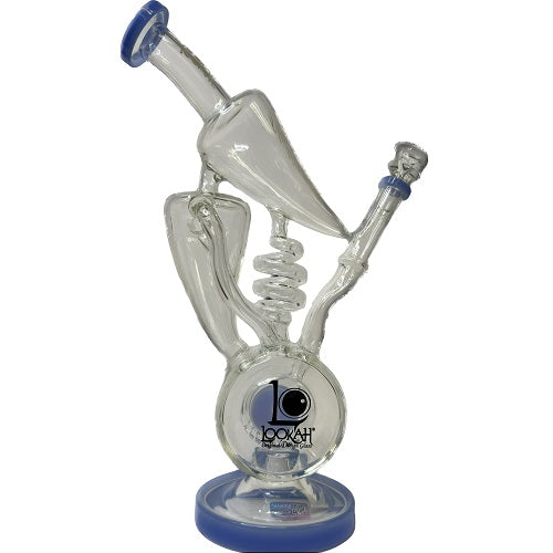 Lookah Original Design Platinum Thick Base With 2 Pepper Style Perc