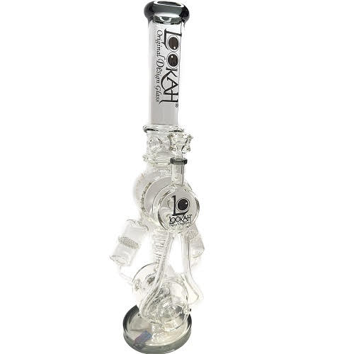 Lookah Platinum 2 Cylinder Honeycomb Waterpipe